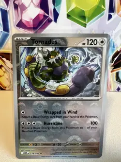 Tornadus 078/086 Poke Ball Reverse Holo Rare - Pokemon TCG White Flare - NM - Image 1