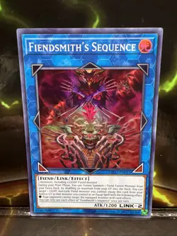 Fiendsmith's Sequence OP27-EN011 Super Rare Unlimited Edition NM (slot#23) - Image 1