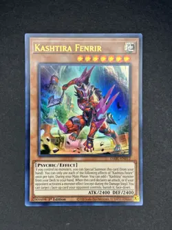 Yu-Gi-Oh! 2022 Kashtira Fenrir DABL-EN012 Ultra Rare 1st Edition NM - Image 1