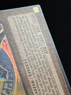 Dark Magician of Chaos YGLD-ENC02 Yugi’s Legendary Decks 1st Ultra Rare LP - Image 2