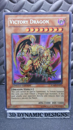 | Yugioh Victory Dragon JUMP-EN011 Secret Rare Shonen Jump Promo PL 🔥 | - Image 1