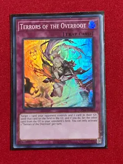 Yu-Gi-Oh! Terrors of the Overroot - Super Rare OP24-EN011 - Unlimited Mint - Image 1