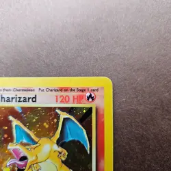 Charizard 4/130 Pokemon Base Set 2 Holo Rare Card - HP - Image 3