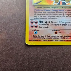 Charizard 4/130 Pokemon Base Set 2 Holo Rare Card - HP - Image 4
