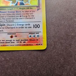 Charizard 4/130 Pokemon Base Set 2 Holo Rare Card - HP - Image 5