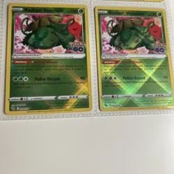 Pokemon TCG Radiant Venusaur Card Set of 2 - Image 1