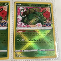 Pokemon TCG Radiant Venusaur Card Set of 2 - Image 3