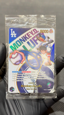Monkey.D.Luffy (010) (Dodgers x ONE PIECE) EB02-010 One Piece Promotion Cards... - Image 2