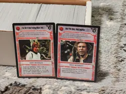 Star Wars CCG Lot Of 550 Cards Limited Edition Mostly Black Border 1995 - Image 2