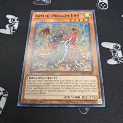 Armed Dragon LV5 LED2-EN026 1st Edition LP+ Lightly Played Yu-Gi-Oh! Card - Image 3