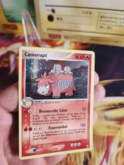 Pokemon Karte Card Camerupt Ex Ruby Saphire Saphir Rubin Deutsch German Holo NM - Image 2