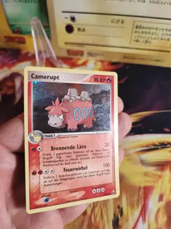 Pokemon Karte Card Camerupt Ex Ruby Saphire Saphir Rubin Deutsch German Holo NM - Image 5
