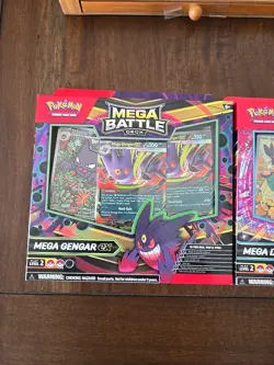 Mega Battle Deck Mega Gengar Ex & Mega Diancie Ex Lot of 2 Pokemon Cards - Image 2