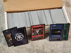 Star Wars CCG Lot Of 550 Cards Limited Edition Black Border 1995 Limited Dark - Image 1