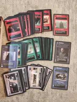 Star Wars CCG Lot Of 550 Cards Limited Edition Black Border 1995 Limited Dark - Image 4