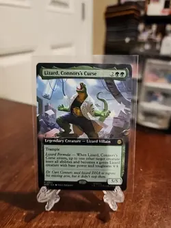 Lizard, Connor's Curse #265 EXTENDED NM/M MTG Spiderman Magic Card - Image 1