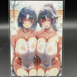 Akane And Yuki Anime Waifu Card Doujin ACG Goddess Holo - Image 1
