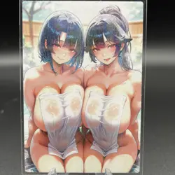 Akane And Yuki Anime Waifu Card Doujin ACG Goddess Holo - Image 2