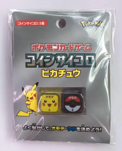 Pokemon TCG Card Game Coin Dice Pokeball Pikachu #25 Nintendo Game Freak Go - Image 2