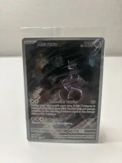 Pokemon Mewtwo TCG Black Star Promo Card 151 Holo UPC Sealed - Image 1
