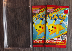 [2 Pack] Pokemon Card McDonald's Promo 2025 Pikachu 020/M-P and Random Card - Image 1