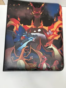 Pokemon Charizard Card Binder - Zippered 9-Pocket Album - Holds 360+ Cards - Image 1