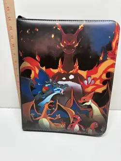 Pokemon Charizard Card Binder - Zippered 9-Pocket Album - Holds 360+ Cards - Image 4