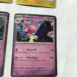 Pokemon Card lot of 4 Cosmo Holo Black Star Promo 031 209 139 140 - Image 3