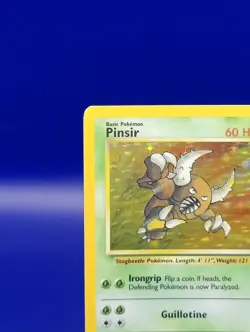 Pinsir 9/64 Jungle Set Holo Rare Pokemon Card WOTC Vintage Pokemon TCG 1999 LP - Image 4