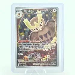 Noctowl Promo SV: Scarlet & Violet Promo Cards 141 Full Art Holo Pokemon TCG NM - Image 3