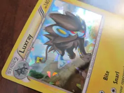LUXRAY SHATTERED HOLO POKEMON CARD 46/122 XY BREAKPOINT NEVER PLAYED NM- - Image 2