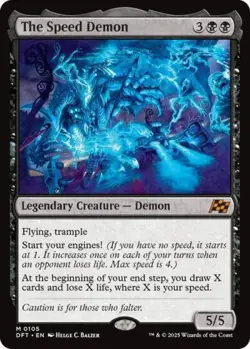 ~ The Speed Demon ~ NM ~ Aetherdrift ~ MTG ~ - Image 1