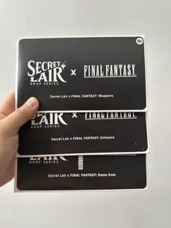 Magic the Gathering MTG Secret Lair x FINAL FANTASY Complete ENG non-foil set - Image 1