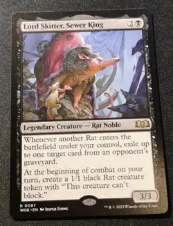 Lord Skitter, Sewer King - WOE - MTG - EN - NM - 0097 - Image 1