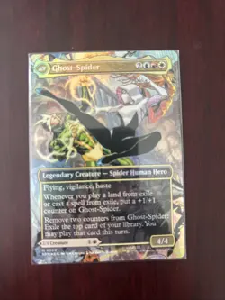 Gwen Stacy (0202) (Borderless Foil ) Marvel's Spider-Man MTG - Image 2