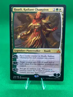 MTG - HUATLI, RADIANT CHAMPION - Rivals of Ixalan (M) - Image 1