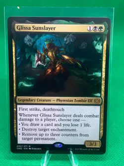 MTG - GLISSA SUNSLAYER - Phyrexia All Will Be One (R) - Image 1