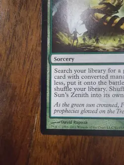 Green Sun's Zenith | NM | Mirrodin Besieged | MBS #81 | MTG - Image 2