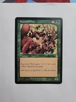 MTG - Squirrel Mob Odyssey Regular Rare #273 - Image 1