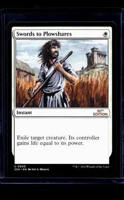 2022 MTG Magic The Gathering 30A 30th Anniversary #40 Swords to Plowshares - Image 1