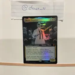 Mister Negative Extended Art Foil Marvel’s Spider-man Mythic MTG NM - Image 1