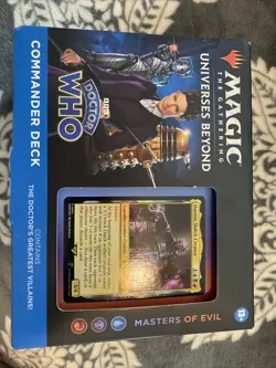 Wizards of the Coast Magic: The Gathering - Doctor Who Commander Deck (4 Pack) 195166228815 - Image 1