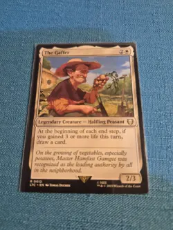 MTG LOTR The Gaffer COMMANDER #012 Lord of the Rings Magic the Gathering - Image 1