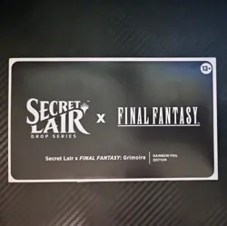 Magic The Gathering: Final Fantasy Secret Lair Grimoire Rainbow Foil - Image 1