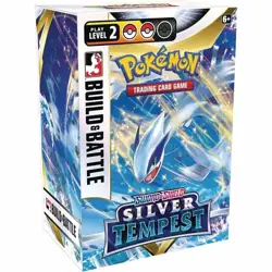 1 Silver Tempest Build and Battle box TCG POKEMON Includes booster packs code - Image 1