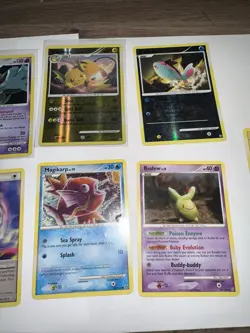 Pokemon TCG - Diamond and Pearl Stormfront Lot, Pikachu, Raichu, Magikarp - Image 3