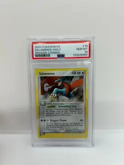 Salamence Holo Pokemon TCG 2003 Dragon Cosmos 19/97 PSA 10 GEM MT - Image 1