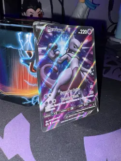 Pokemon TCG Mewtwo V Black Star Promo SWSH229 Full Art Holo. Pack to sleeve Mint - Image 4