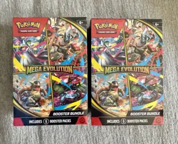 Pokemon TCG : Mega Evolution Booster Bundle- LOT Of 2 Sealed - Image 1