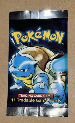 1999 Base Set Pokemon Booster Pack 1st Edition - Image 1